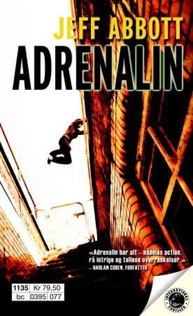 Bokcover for Adrenalin boken.