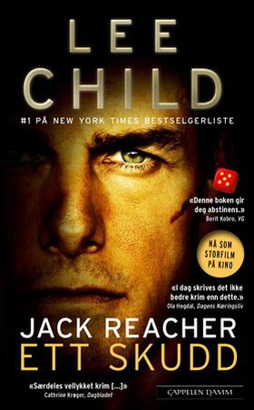 bokcover for den niende jack reacher boken.